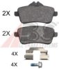 MERCE 0064204020 Brake Pad Set, disc brake